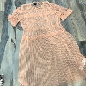 Top shop sheer tunic